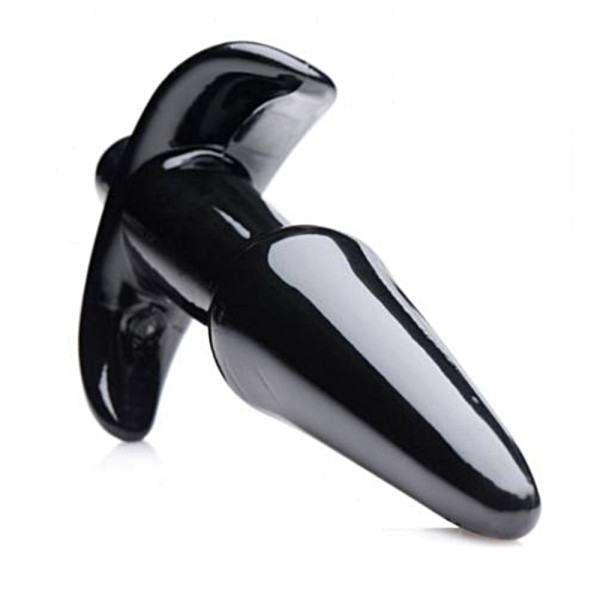 Thrilling Noir Smooth Vibrating Plug | Hot Candy English