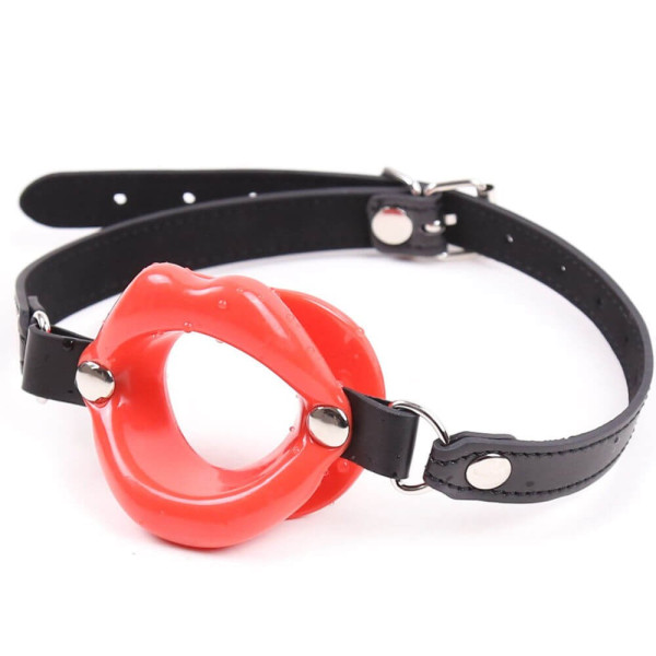 Red Lip Blow-Slut Gag | Hot Candy English