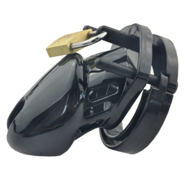 Chastity Cage Classic Black 6 x 3,2 cm | Hot Candy English