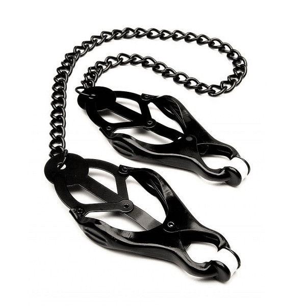 MR. FIST Nipple Clamps black | Hot Candy English
