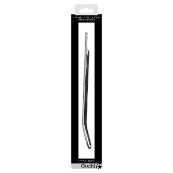 Long Bent Steel Dilator 12 mm | Hot Candy English