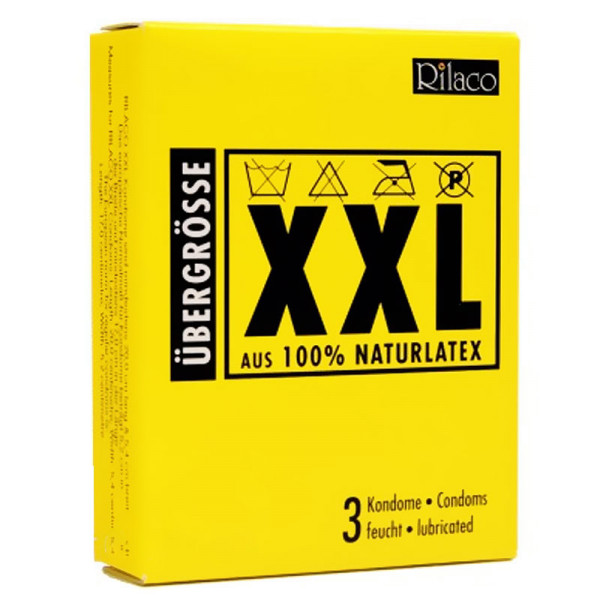 Rilaco XXL Condoms Oversize | Hot Candy English