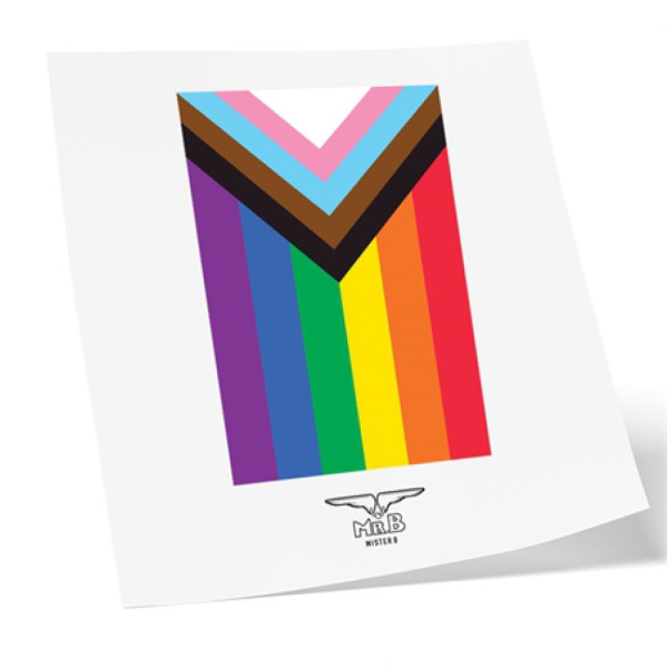 Party Tattoo - Pride Flag | Hot Candy English