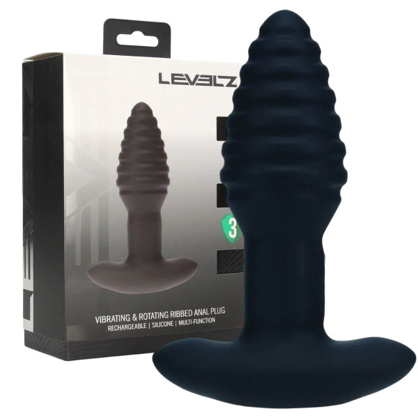 Levelz Rotating Anal Plug | Hot Candy
