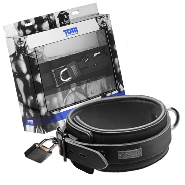 Tom of Finland Neopren Halsband mit Schloss | Hot Candy English