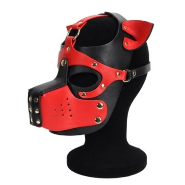 Kunstleder Puppy Mask Red | Hot Candy English