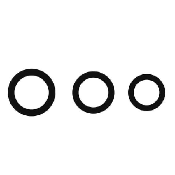 Sono Cockring Set Black | Hot Candy