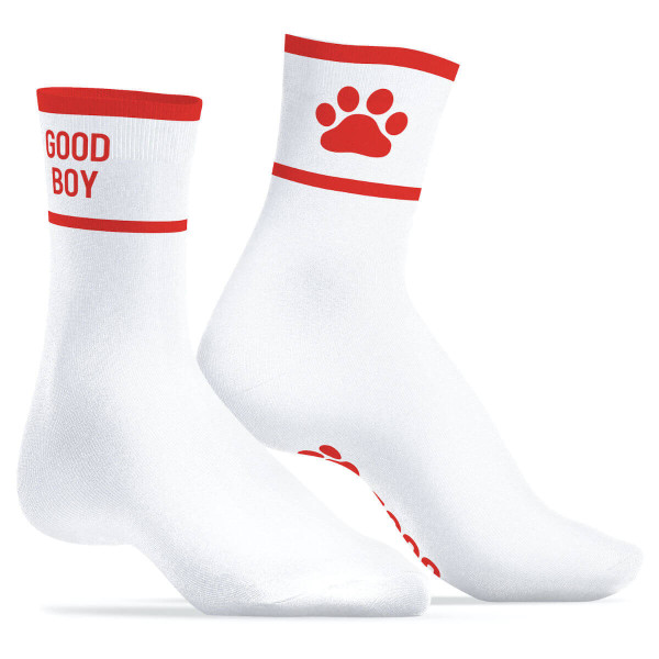 SneakXX Socks - Good Boy Red | Hot Candy