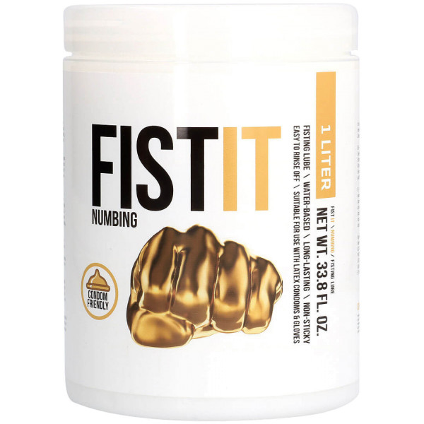 Fist It Numbing FF Lube - 1000 ml | Hot Candy English