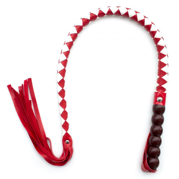 Flamboyant Flogger Red-White | Hot Candy English