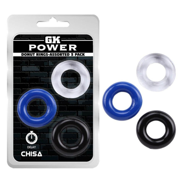 Power Plus - Starter Basic Cock Ring Set | Hot Candy