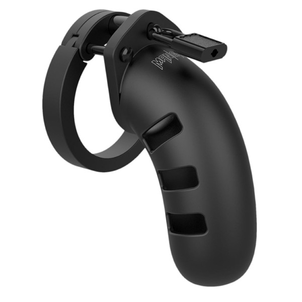 Chastity Cage Silicone Mancage XL 11 x 3,5 cm | Hot Candy English