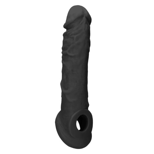 Penis Sheath 8" Black | Hot Candy