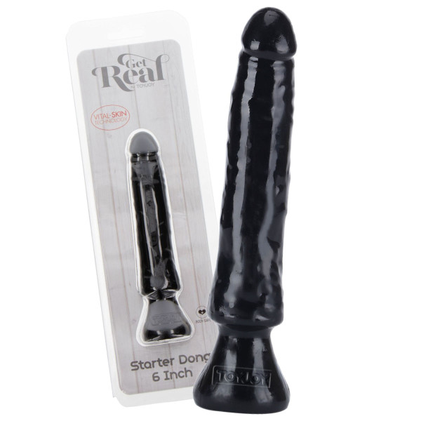 Black Anal Starter Dong 6" | Hot Candy English
