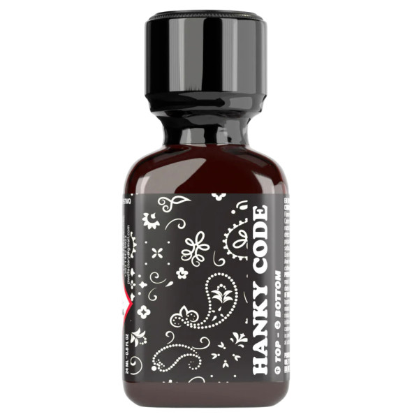 Hanky Code Poppers Black | Hot Candy English