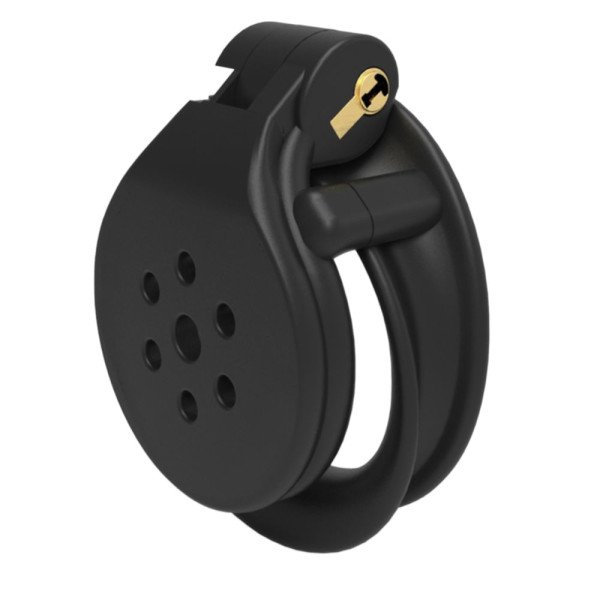 Keuschheitskäfig Flat Zone Black 2,5 cm | Hot Candy