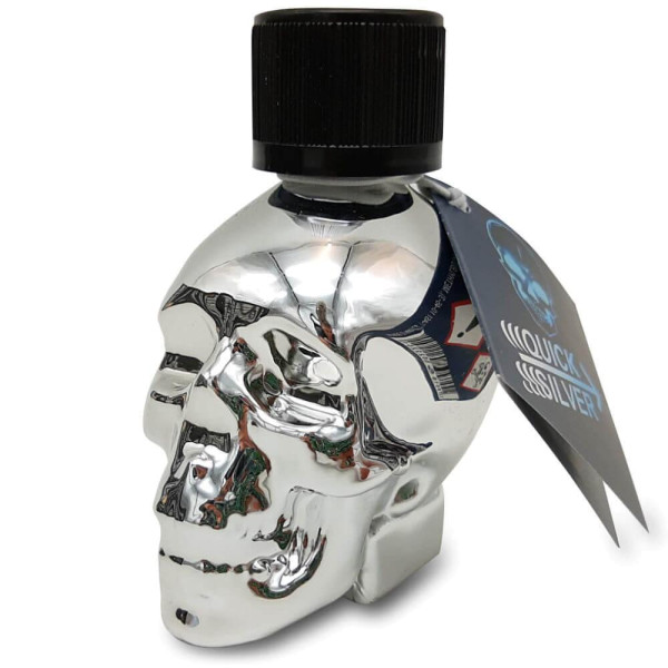 QuickSilver Skull Glass Bottle | Hot Candy English