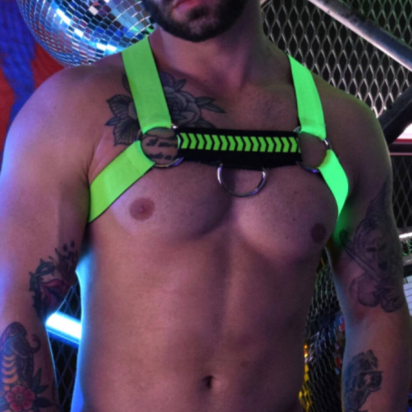 Nightcrawler Green Harness | Hot Candy