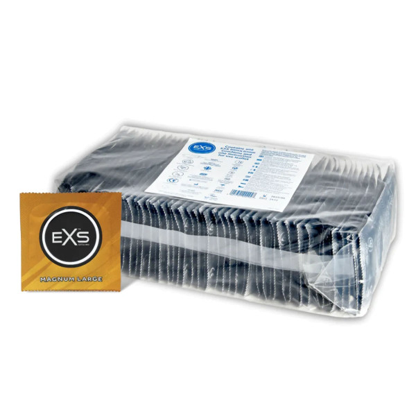 EXS Magnum Kondome LARGE 100 Pack | Hot Candy
