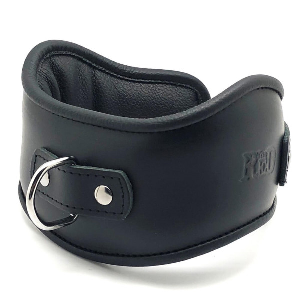 Wide Leather Collar Pro | Hot Candy English