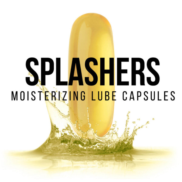 Splashers Lubricant Capsules | Hot Candy English