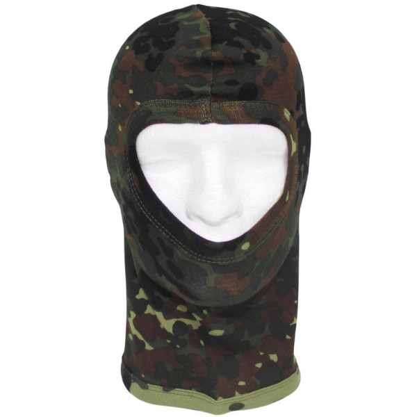 Balaclava Fetish Mask - Camouflage Wide Open | Hot Candy English