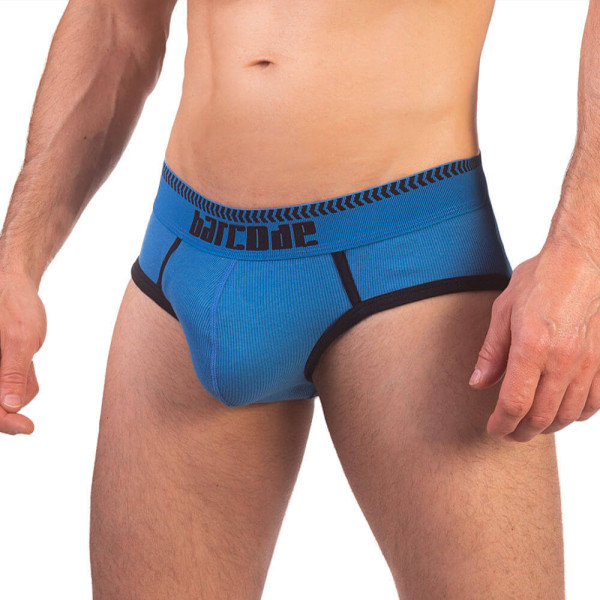 Barcode Retro Line Brief Solger - Blue | Hot Candy English
