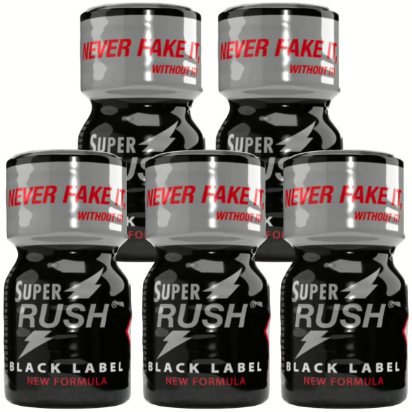 SUPER RUSH Black 5x | Hot Candy English