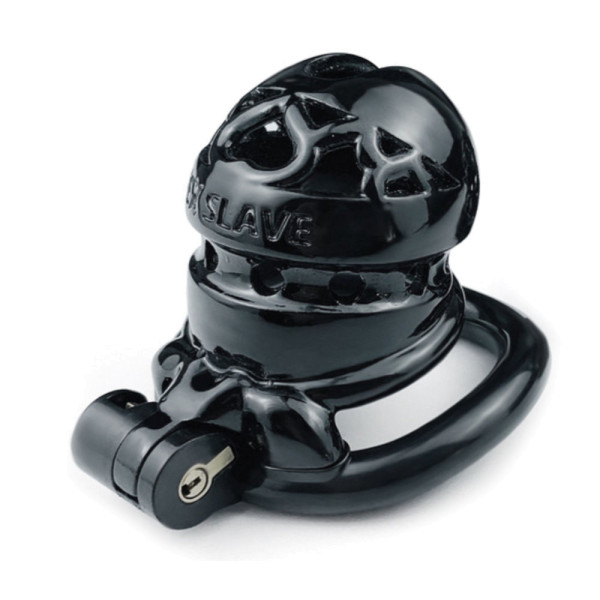 Chastity Cage Sex Slave Black 6,5 x 3,5 cm | Hot Candy English