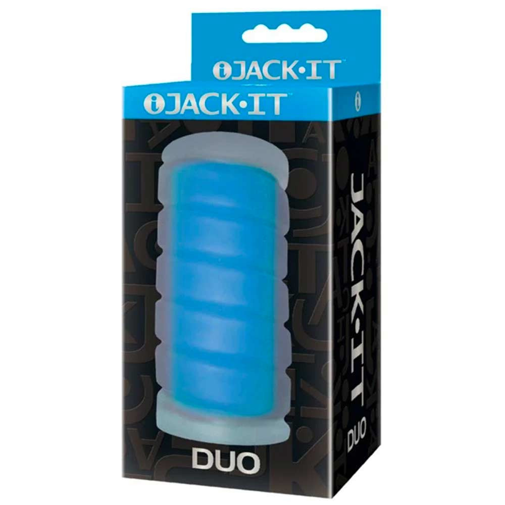 Jack-It Duo Stroker Blue Jack-It Duo Stroker Blue