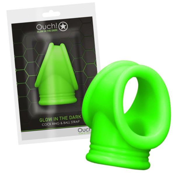 Cock & Ball Strap - Glow in the Dark | Hot Candy