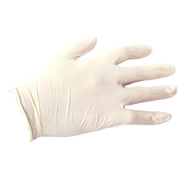 Single Use Latex Gloves White | Hot Candy English