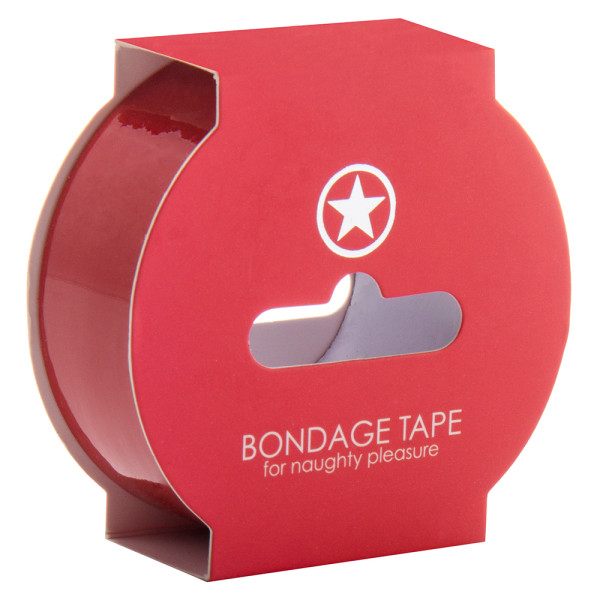 Bondage Tape Slim - rot 17m | Hot Candy