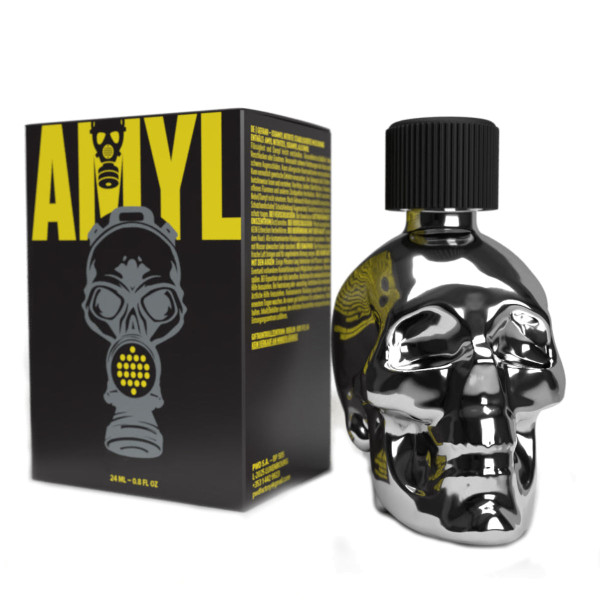 Silver Skull Amyl | Hot Candy