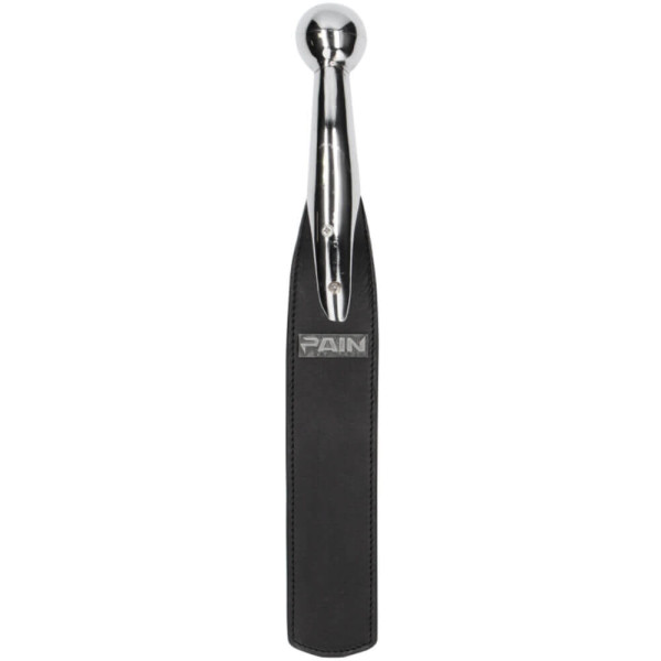 PAIN! - Metal Handle Leather Paddle | Hot Candy English