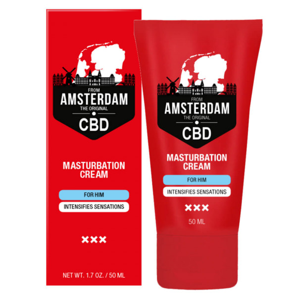 Amsterdam CBD - Cannabis Masturbation Cream 50 ml | Hot Candy English