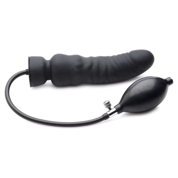 DICK-Spand! Inflatable Silicone Dildo | Hot Candy