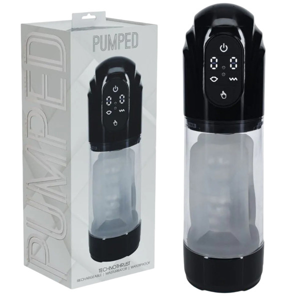 TechnoThrust Masturbator Pump | Hot Candy English