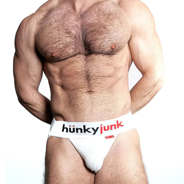 Oxjok Hunker Jockstrap White | Hot Candy