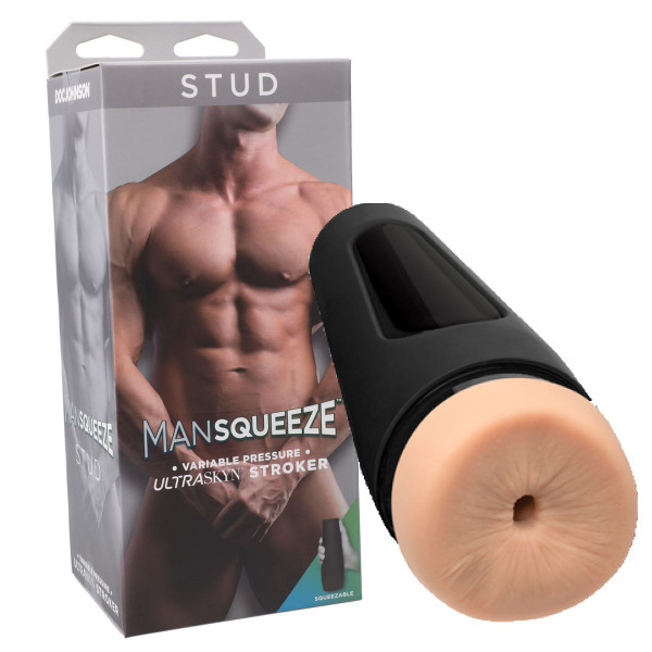 Man Squeeze Stud Stroker | Hot Candy
