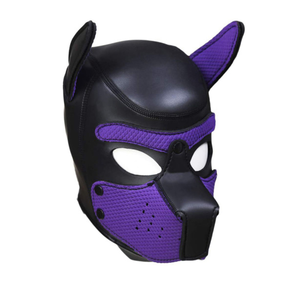 Neopren Puppy Hood Purple | Hot Candy