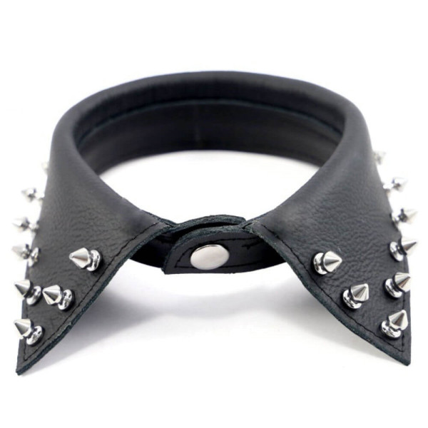 Leather Shirt Collar Spikes | Hot Candy English