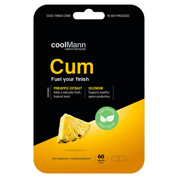 CoolMann Pineapple Cum Capsules | Hot Candy English
