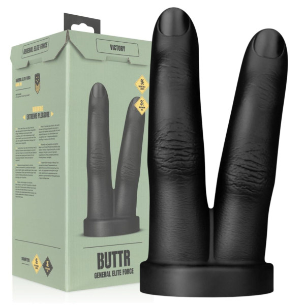 Victory Double FFinger Plug | Hot Candy